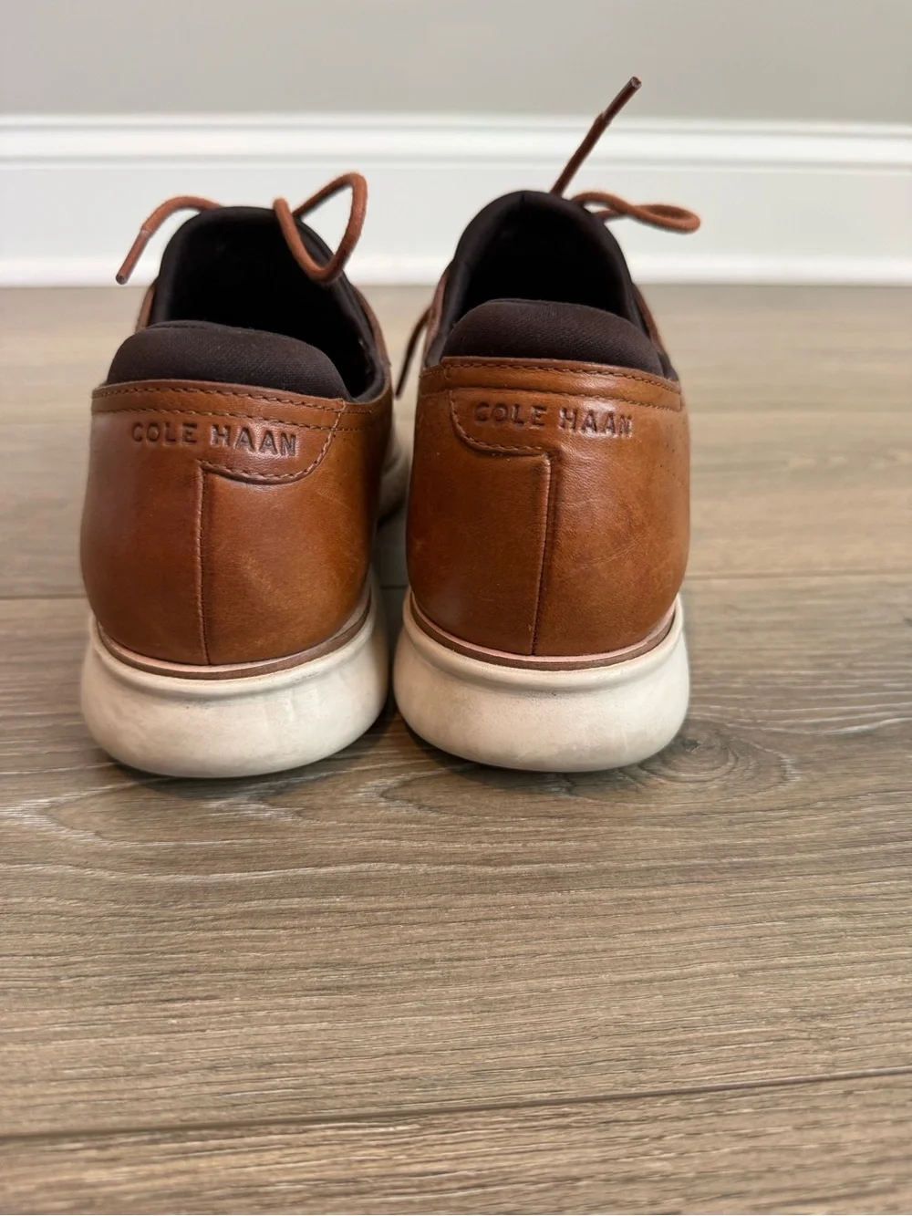 Men’s Cole Haan 2.Zerogrand Laser Wing Tip Oxford Lined Size 9.5